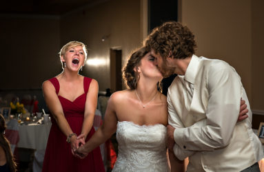 Bride and groom enjoy their wedding in Vancouver as photographed by Ernst Jacobsen