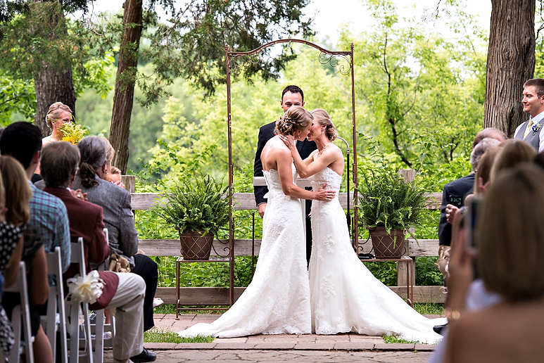 Same Sex Starved Rock IL Wedding Photos